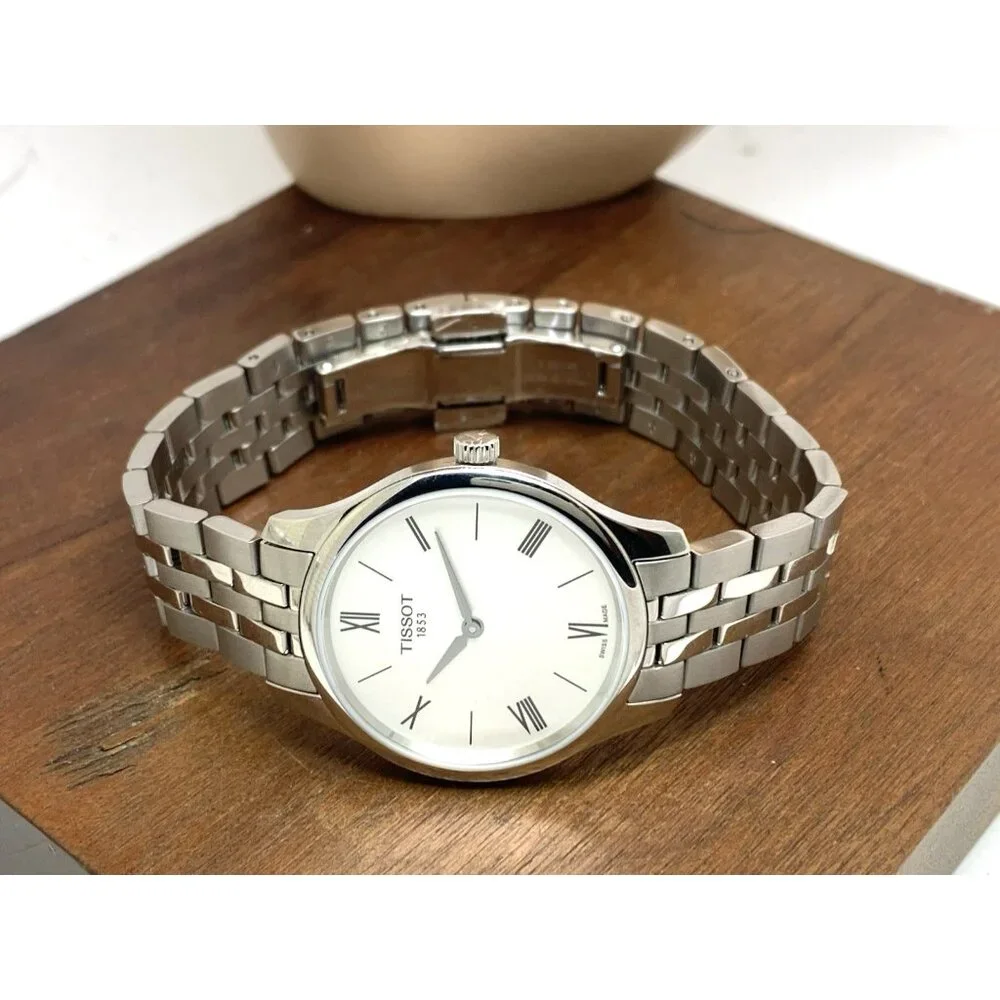 Tissot Women's Watch Swiss Quartz Silver Dial Stainless Steel T0632091103800